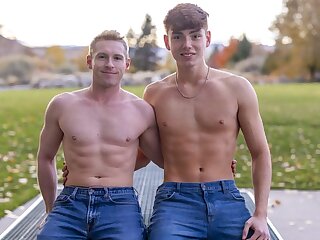 The Freshman Gets Fucked  Grayson & Tony